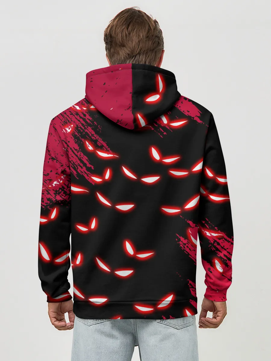 Худи мужской база хлопок / HAZBIN HOTEL ALASTOR.