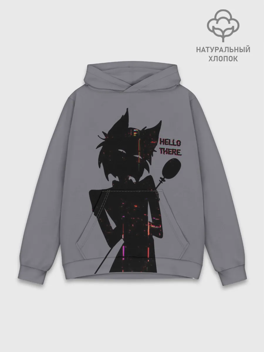 Худи мужской база хлопок / Отель Хазбин