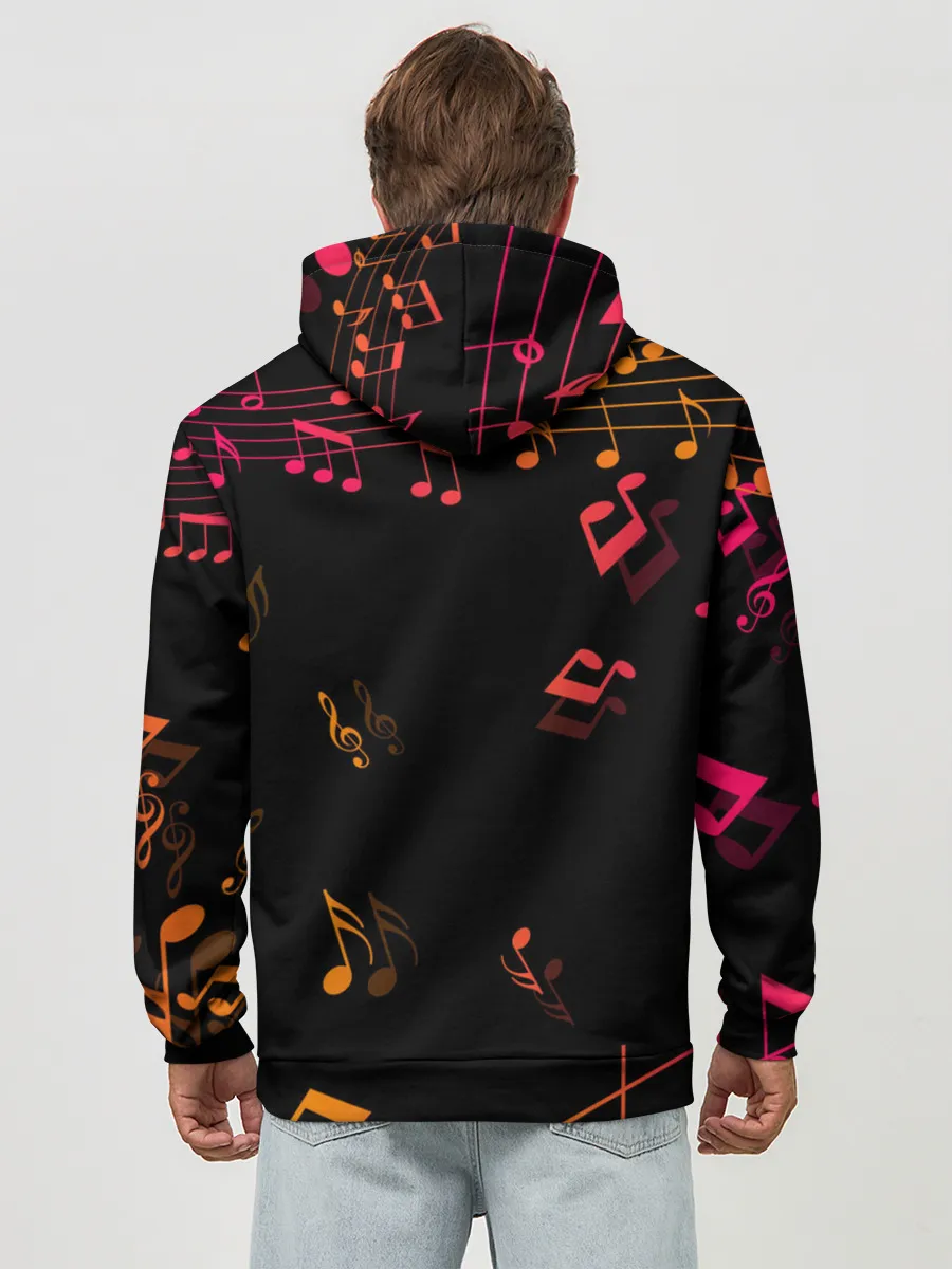 Худи мужской база хлопок / HAZBIN HOTEL ALASTOR.