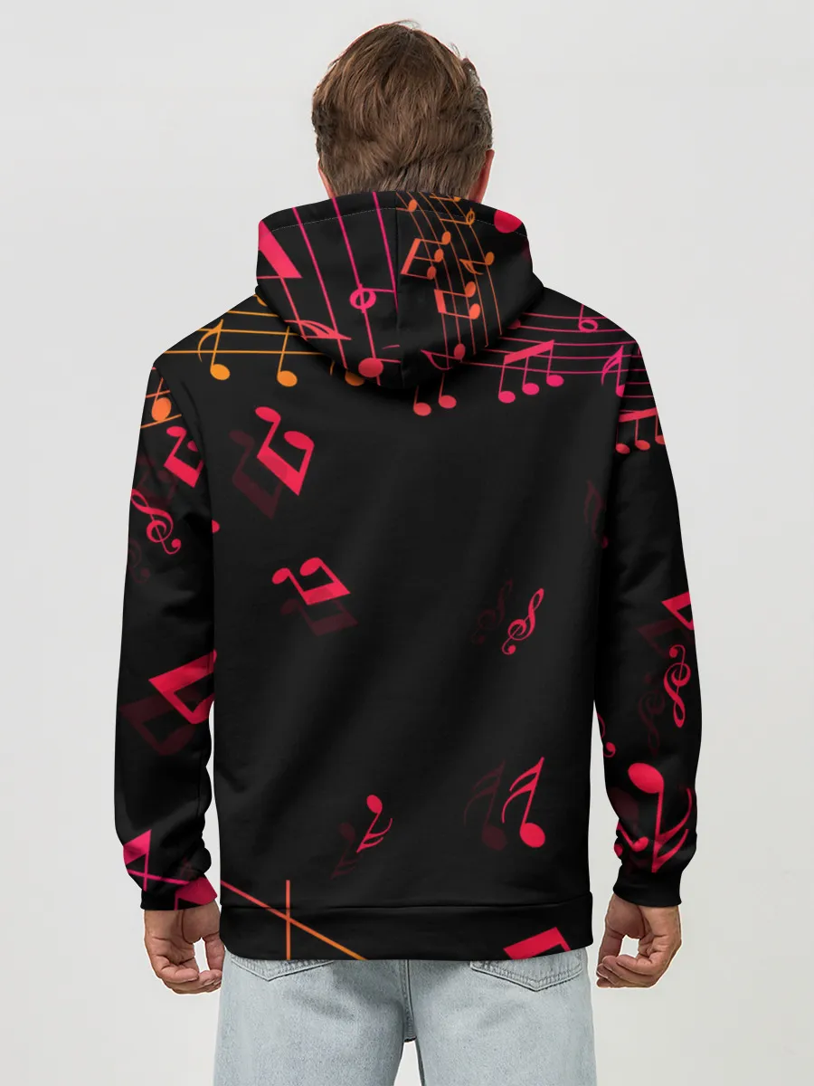 Худи мужской база хлопок / HAZBIN HOTEL ALASTOR.