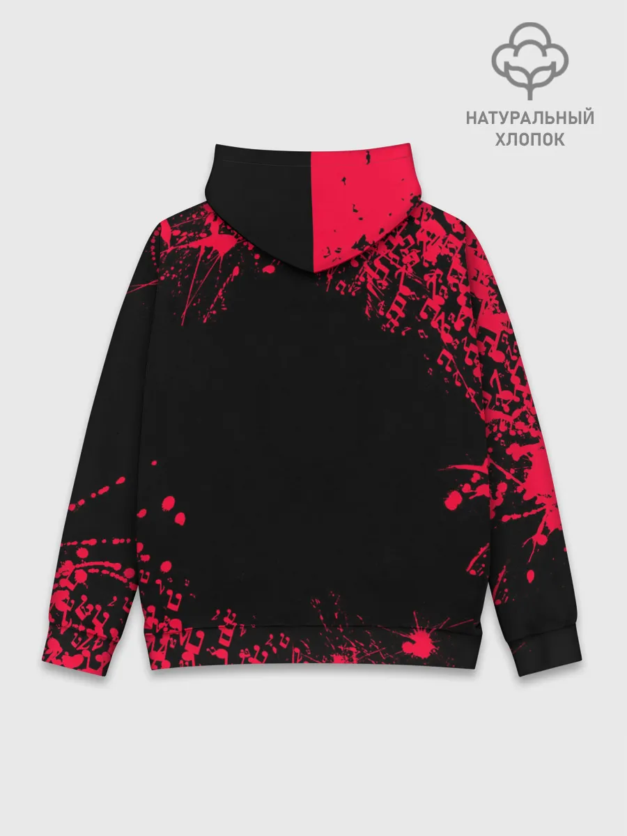 Худи мужской база хлопок / HAZBIN HOTEL ALASTOR.