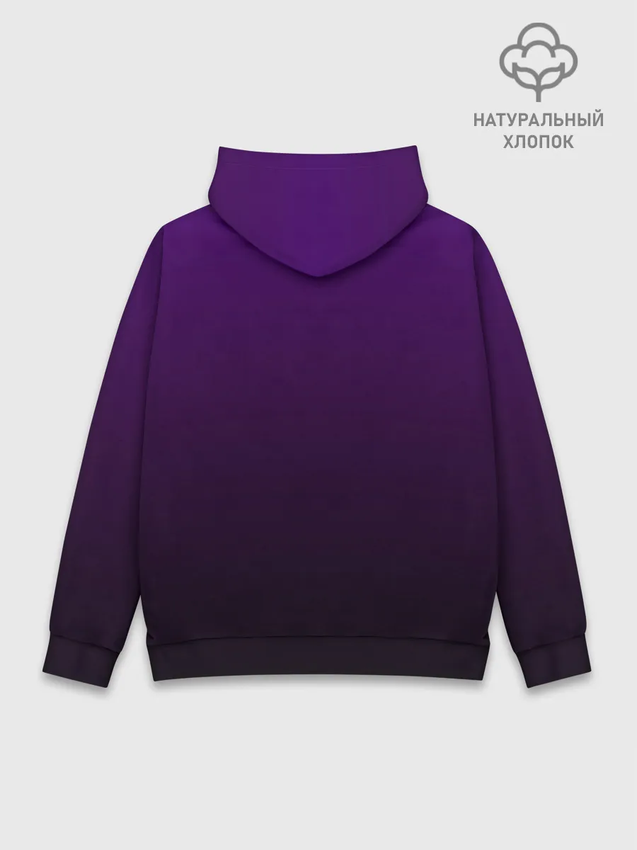 Худи мужской база хлопок / Кошачий Инь - Янь