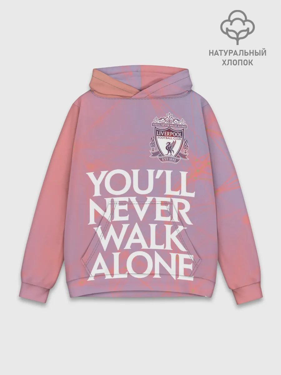 Худи мужской база хлопок / LIVERPOOL