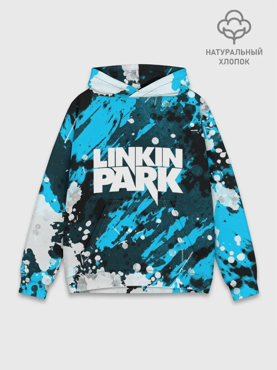 Худи мужской база хлопок / Linkin Park