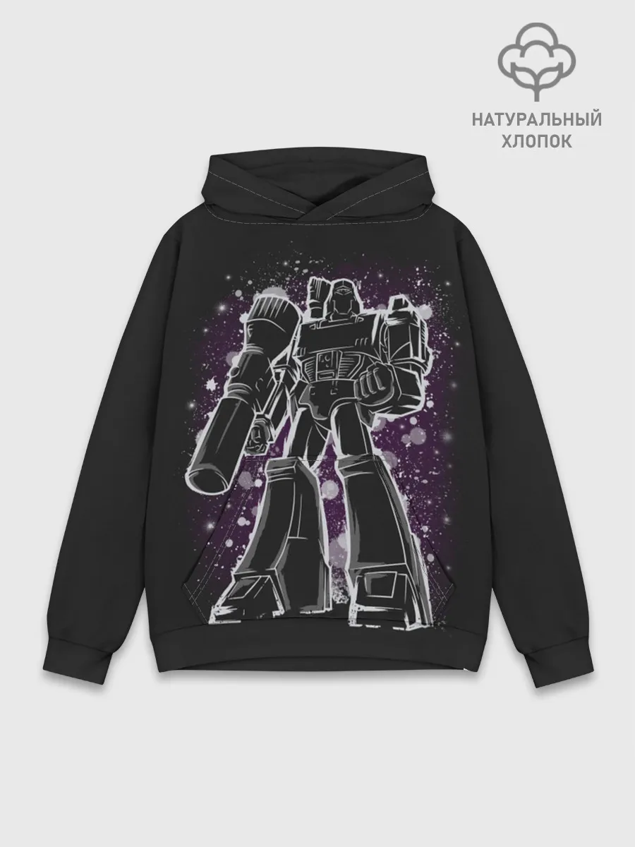 Худи мужской база хлопок / Трансформеры