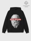 Худи мужской база хлопок / Ничего Не Знаю