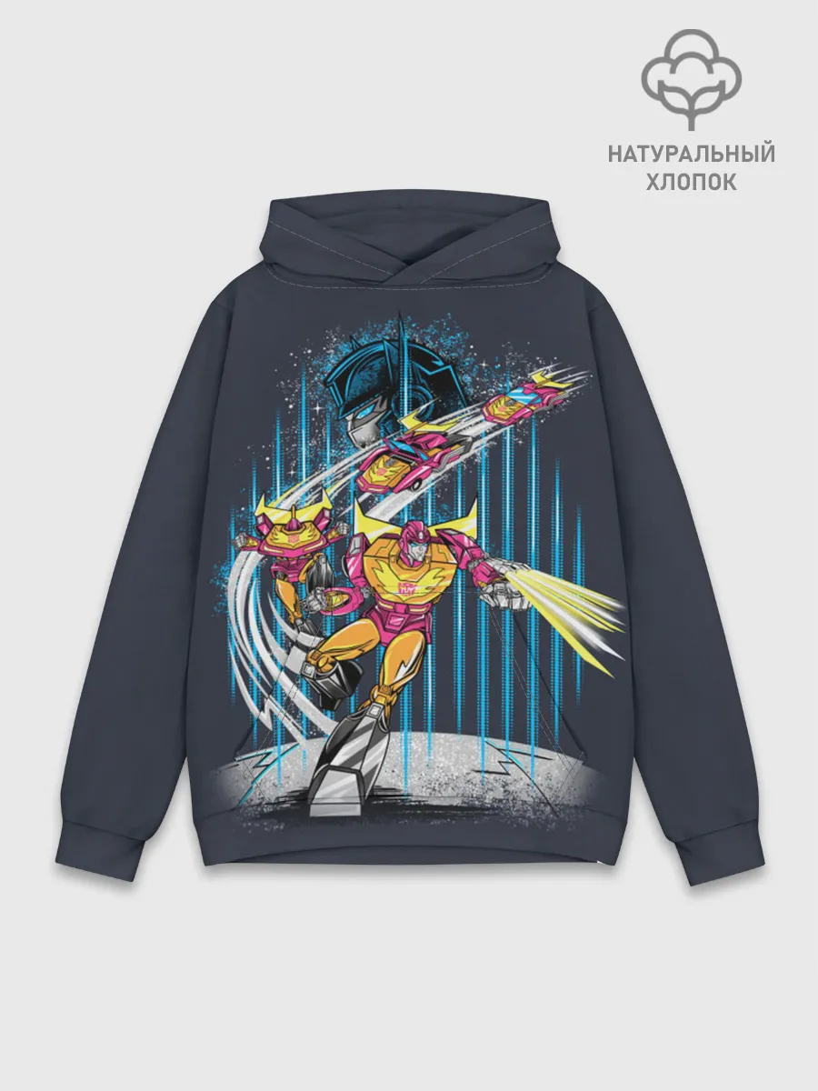 Худи мужской база хлопок / Transformers