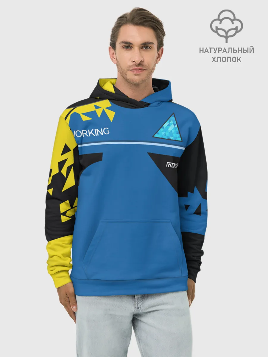 Худи мужской база хлопок / Detroit:become