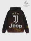 Худи мужской база хлопок / Ювентус