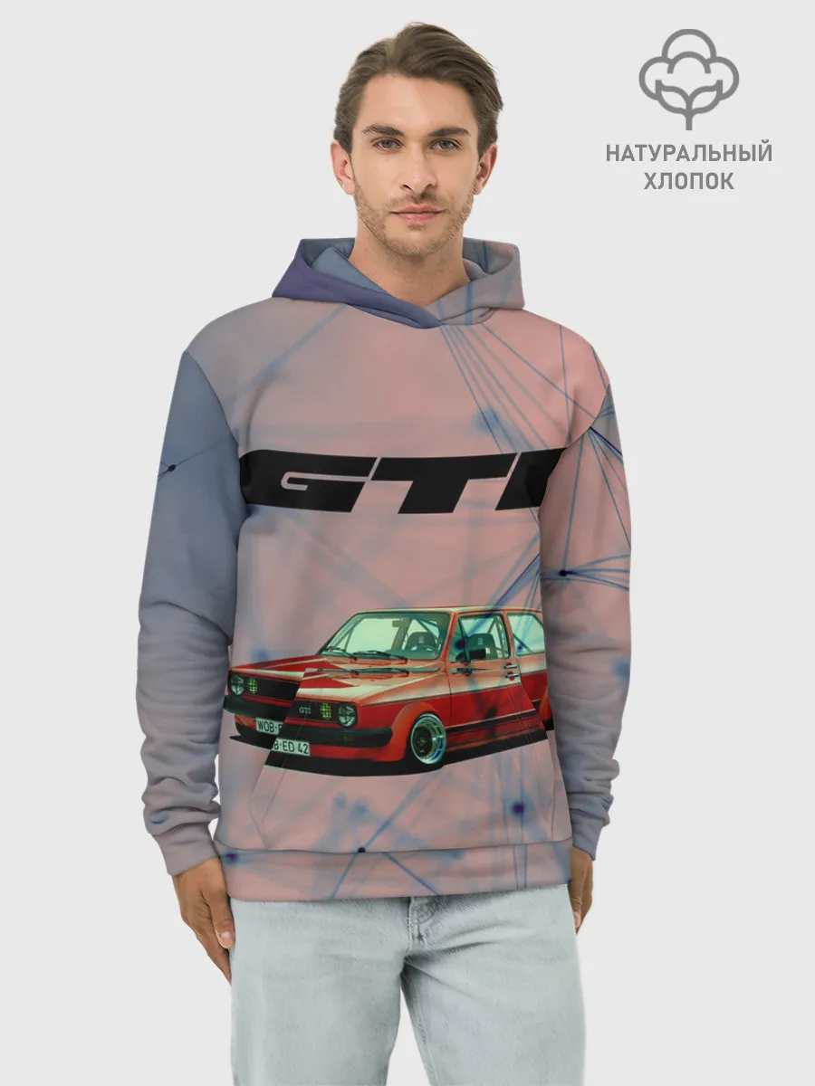 Худи мужской база хлопок / Volkswagen