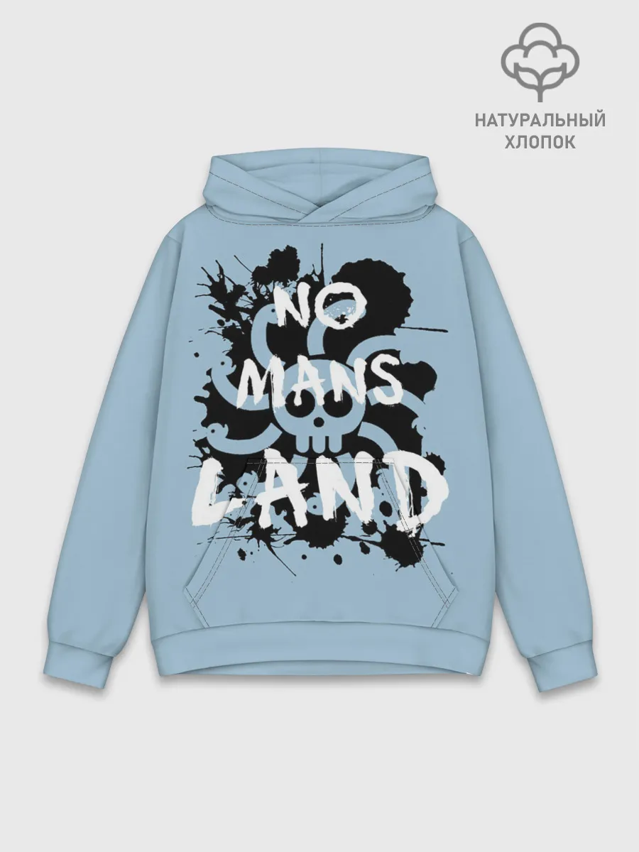 Худи мужской база хлопок / One Piece No Mans Land