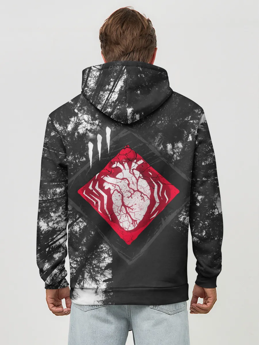 Худи мужской база хлопок / DBD - beating heart