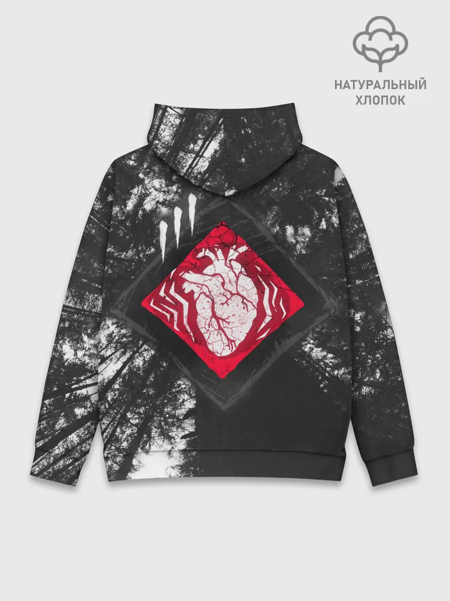 Худи мужской база хлопок / DBD - beating heart