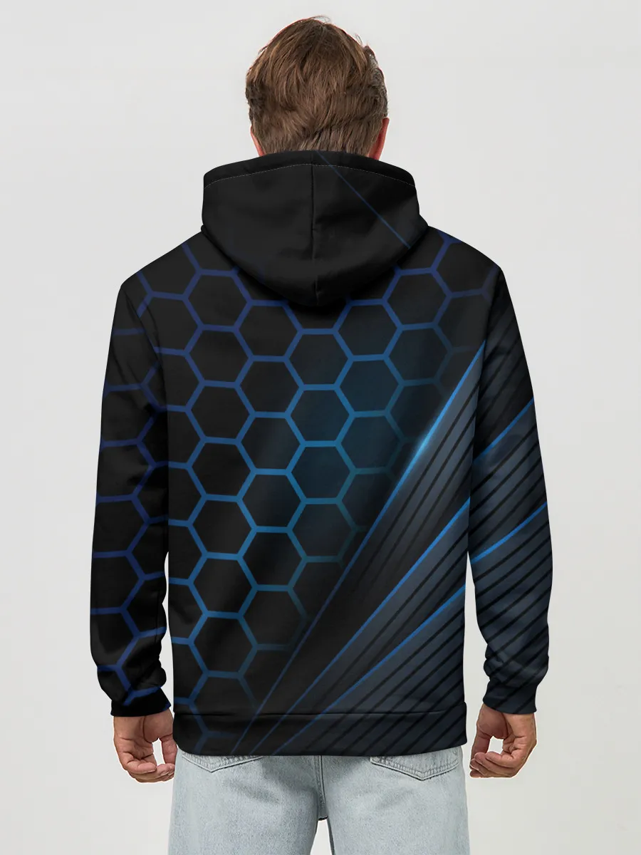 Худи мужской база хлопок / Detroit RK900