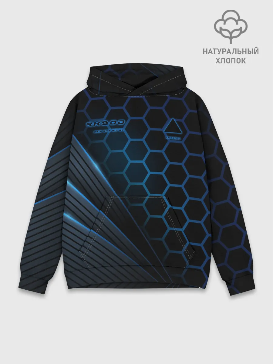 Худи мужской база хлопок / Detroit RK900