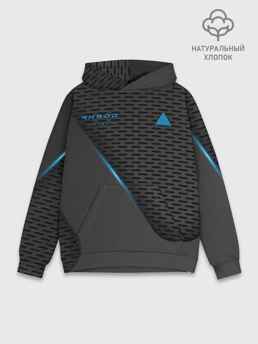 Худи мужской база хлопок / Detroit RK900