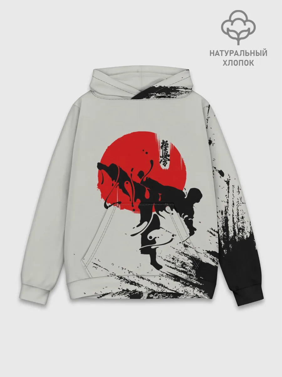 Худи мужской база хлопок / Kyokushinkai Karate