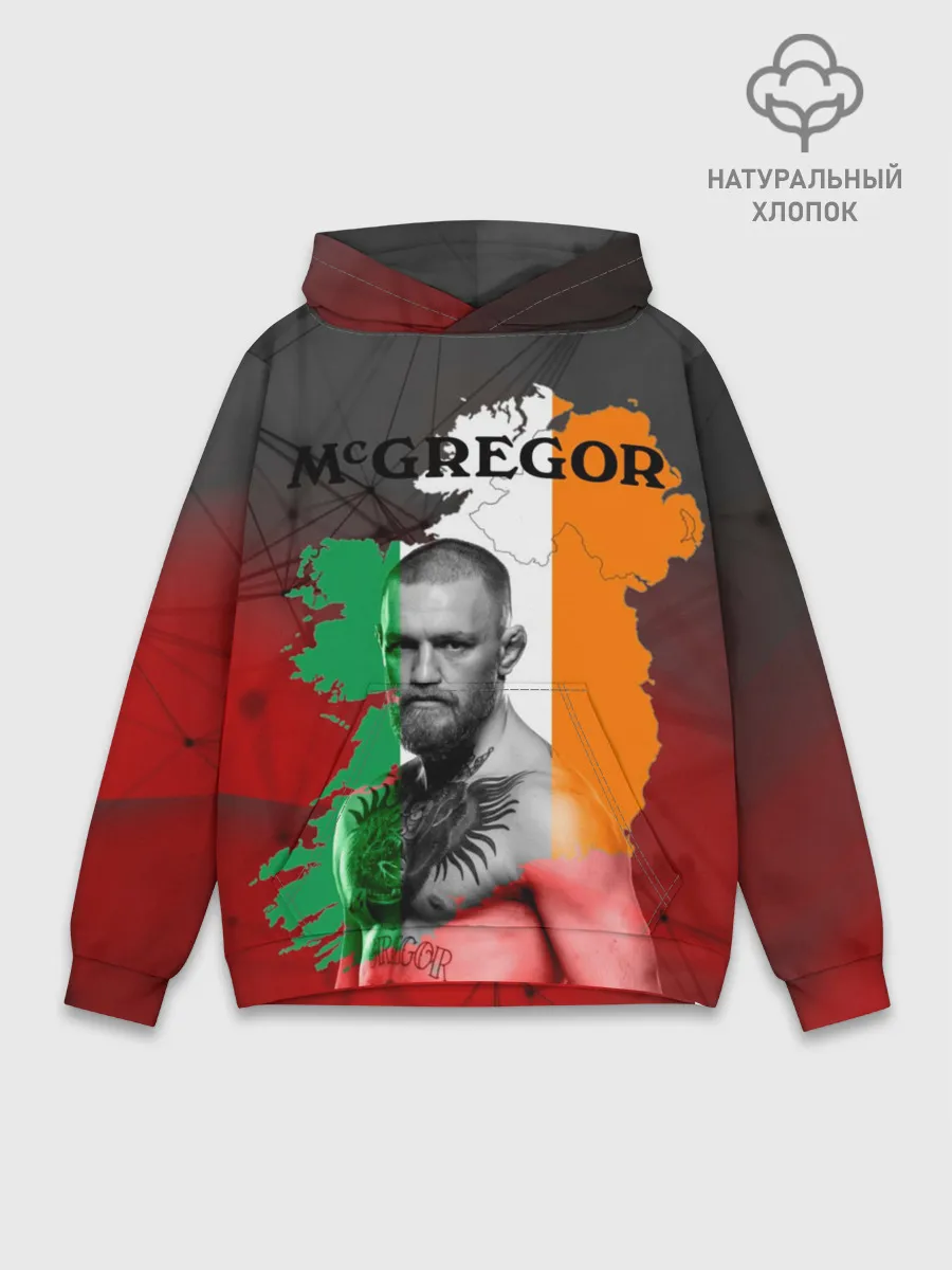 Худи мужской база хлопок / Конор