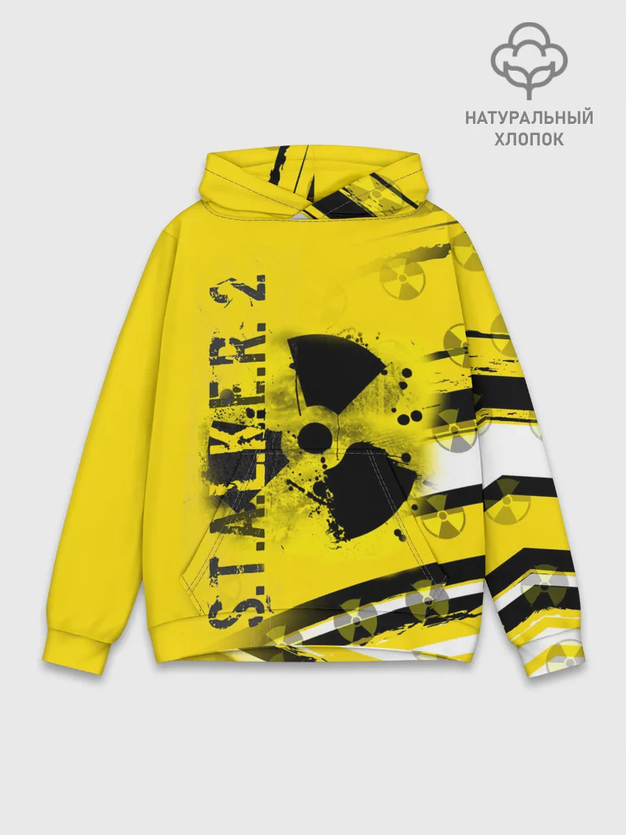 Худи мужской база хлопок / S.T.A.L.K.E.R
