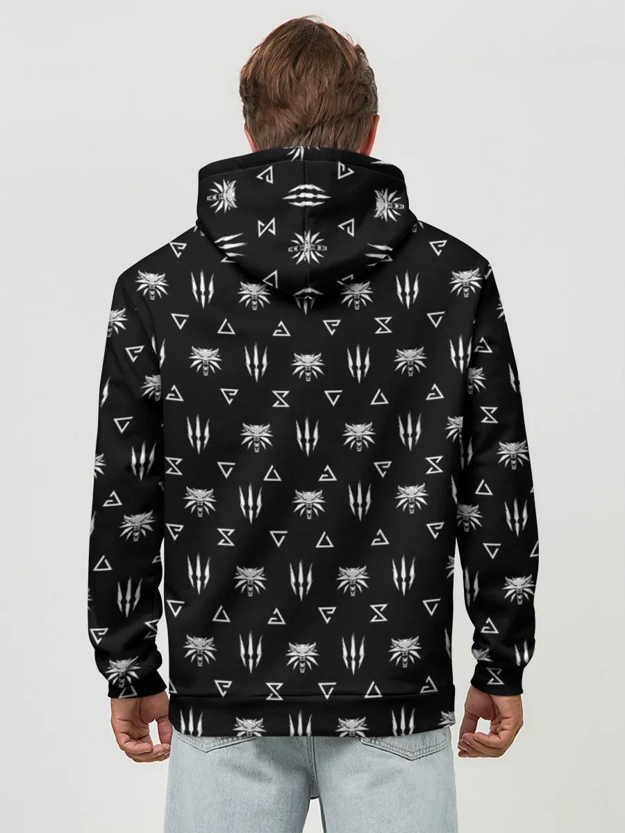 Худи мужской база хлопок / ВЕДЬМАК / THE WITCHER / ГЕРАЛЬТ