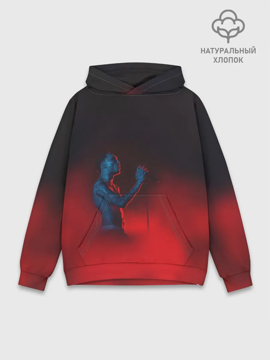 Худи мужской база хлопок / Скриптонит