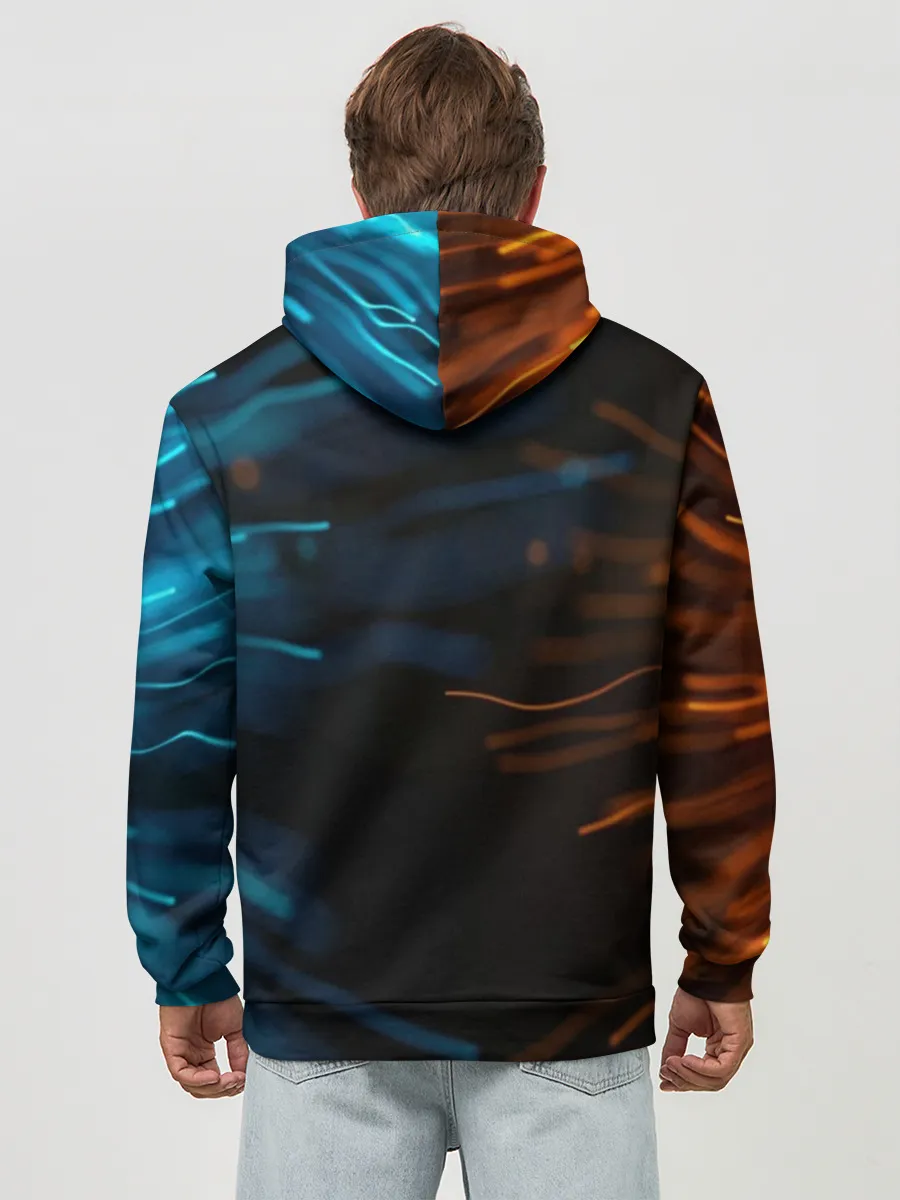 Худи мужской база хлопок / Awake unafraid