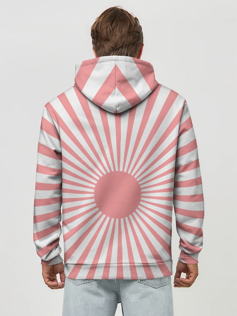 Худи мужской база хлопок / Убийца розового солнца