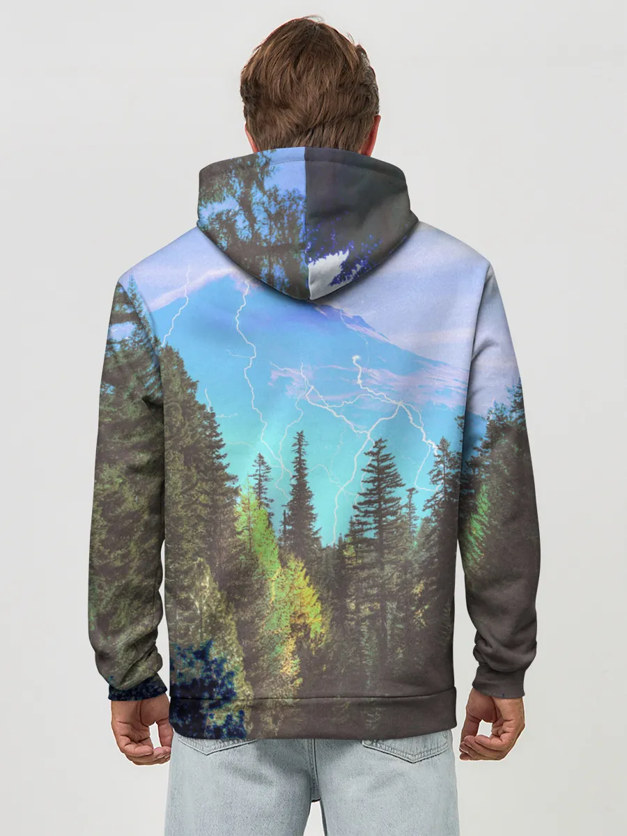 Худи мужской база хлопок / Счастье не за горами