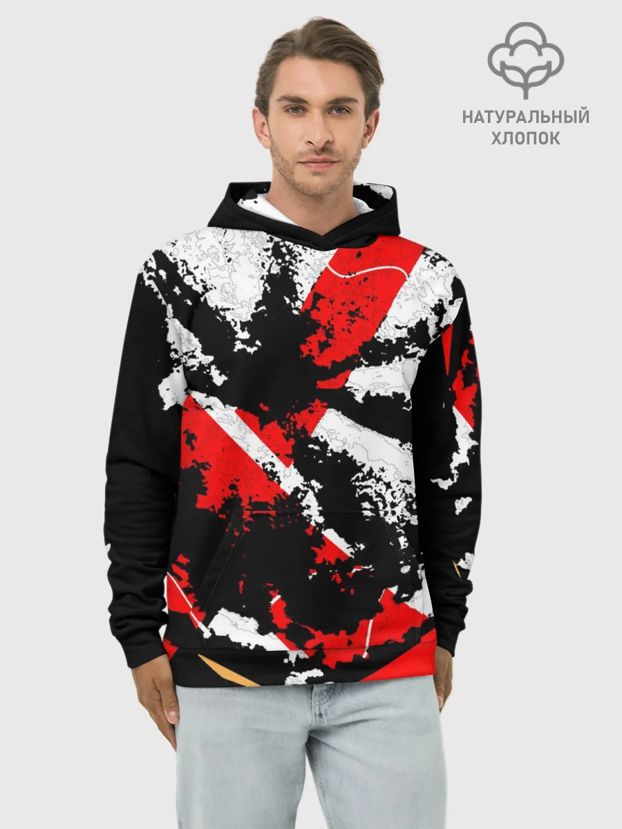 Худи мужской база хлопок / DARK SIDE1.0