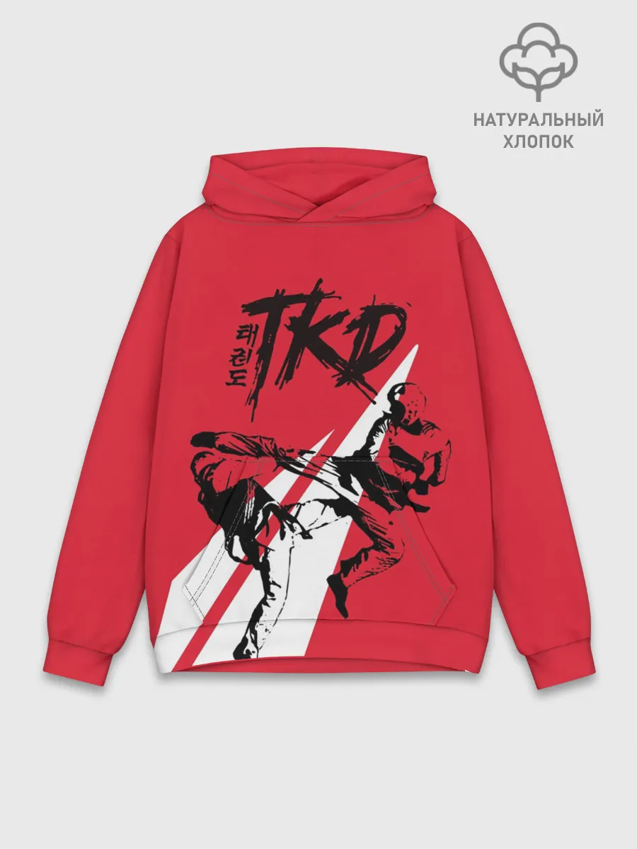 Худи мужской база хлопок / Taekwondo