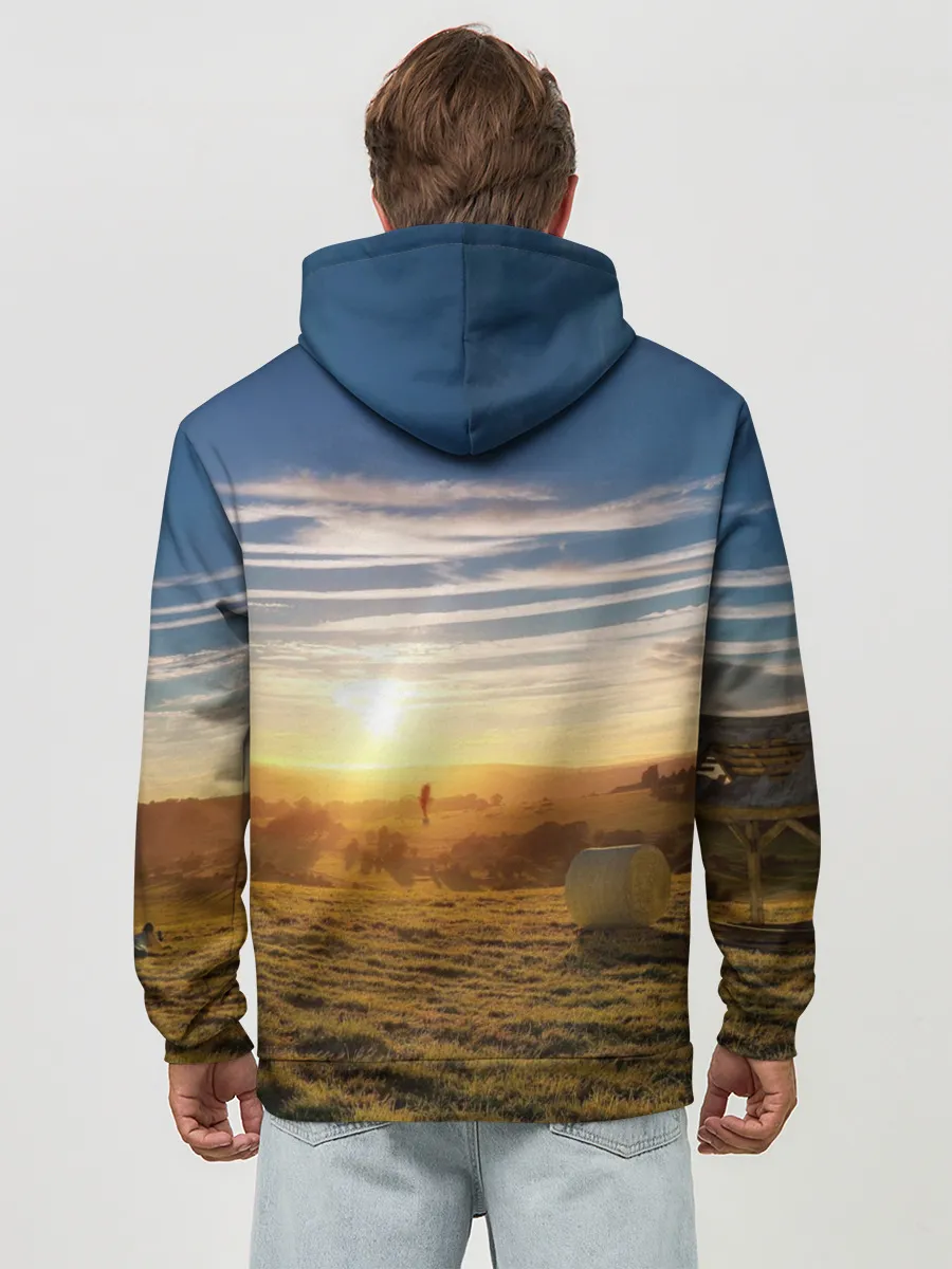 Худи мужской база хлопок / PUBG