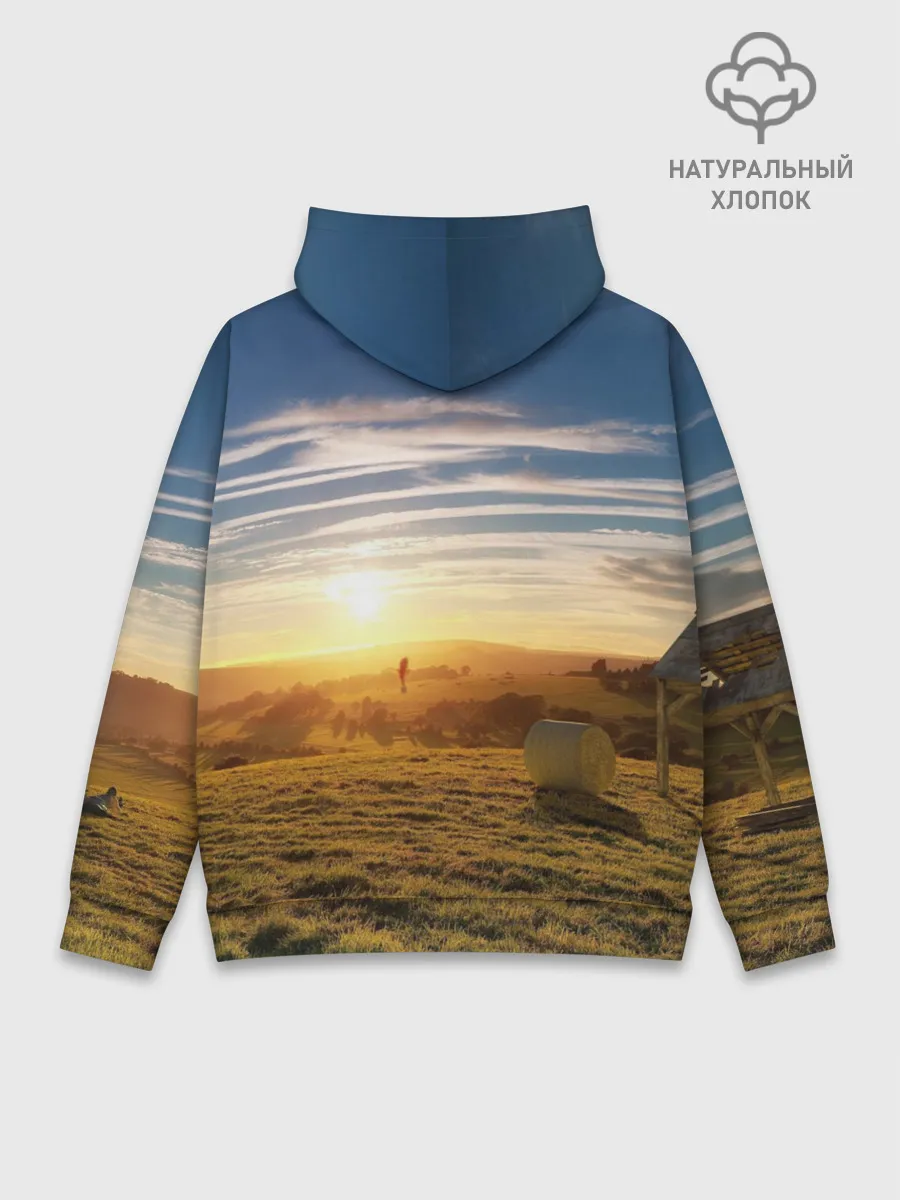 Худи мужской база хлопок / PUBG