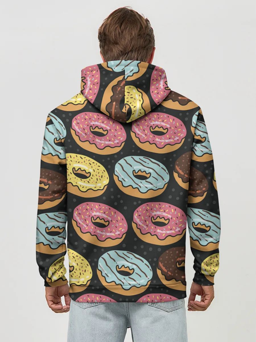 Худи мужской база хлопок / Сладкоежка