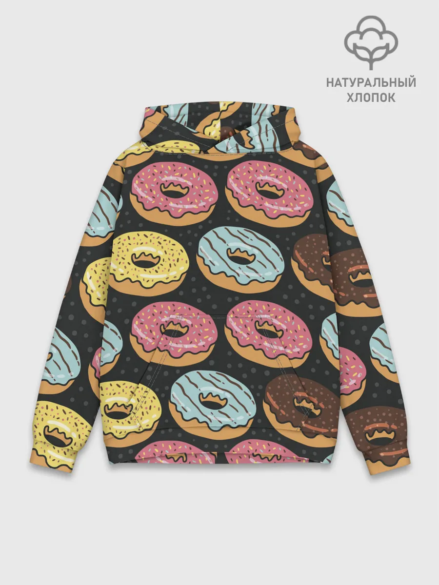 Худи мужской база хлопок / Сладкоежка