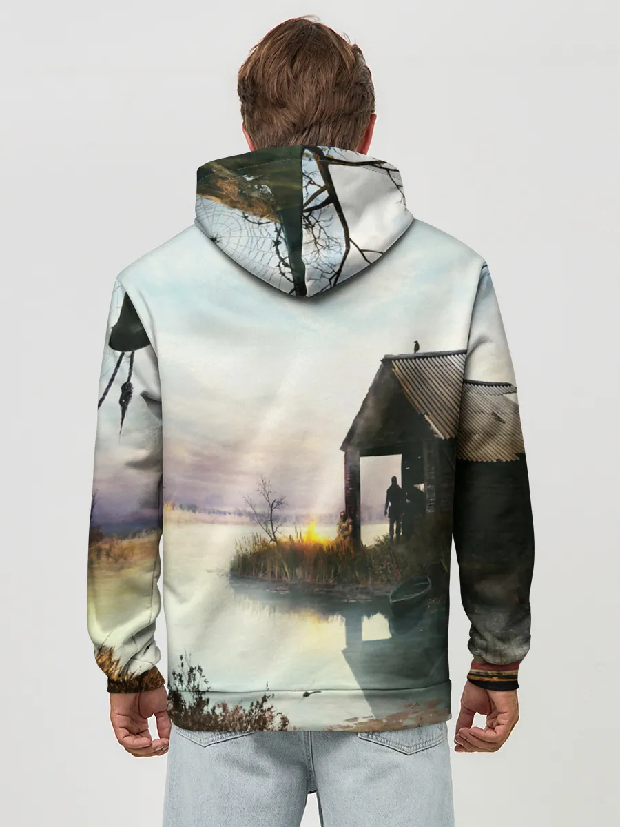 Худи мужской база хлопок / STALKER