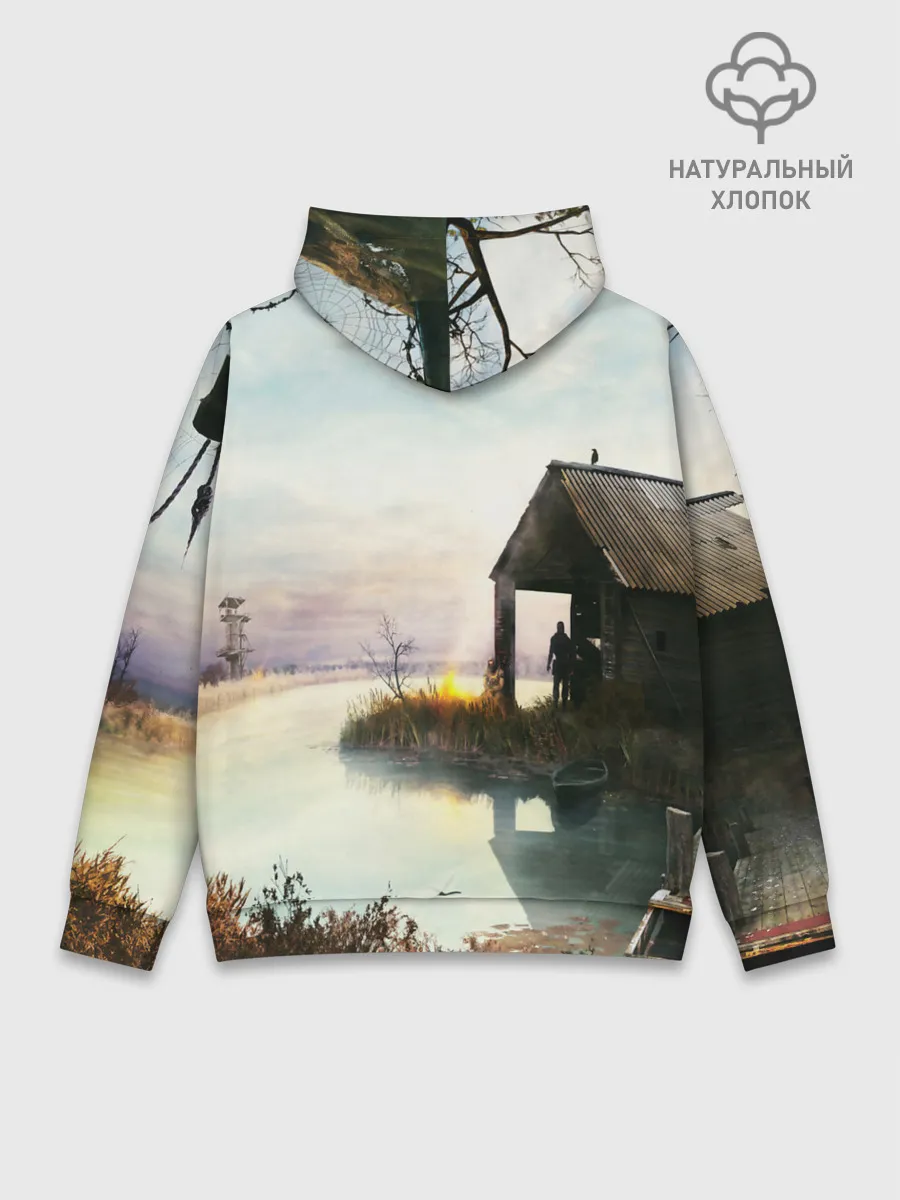 Худи мужской база хлопок / STALKER