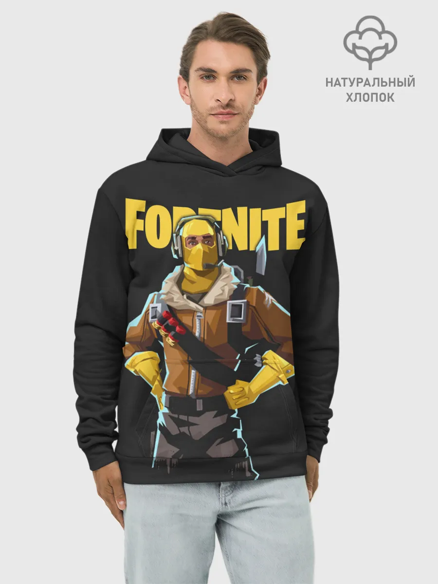 Худи мужской база хлопок / Fortnite