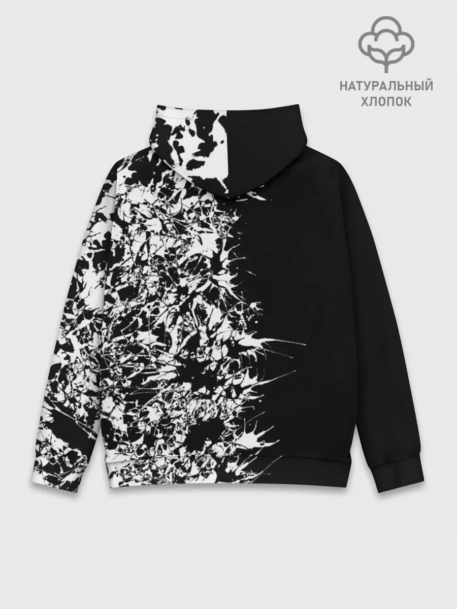 Худи мужской база хлопок / MONOKUMA держит руки