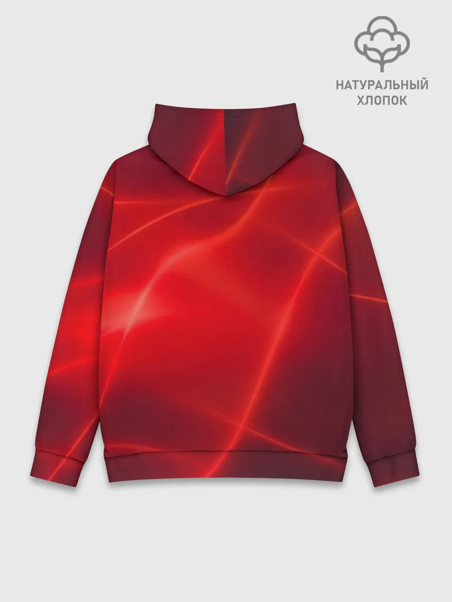 Худи мужской база хлопок / Плавные Линии