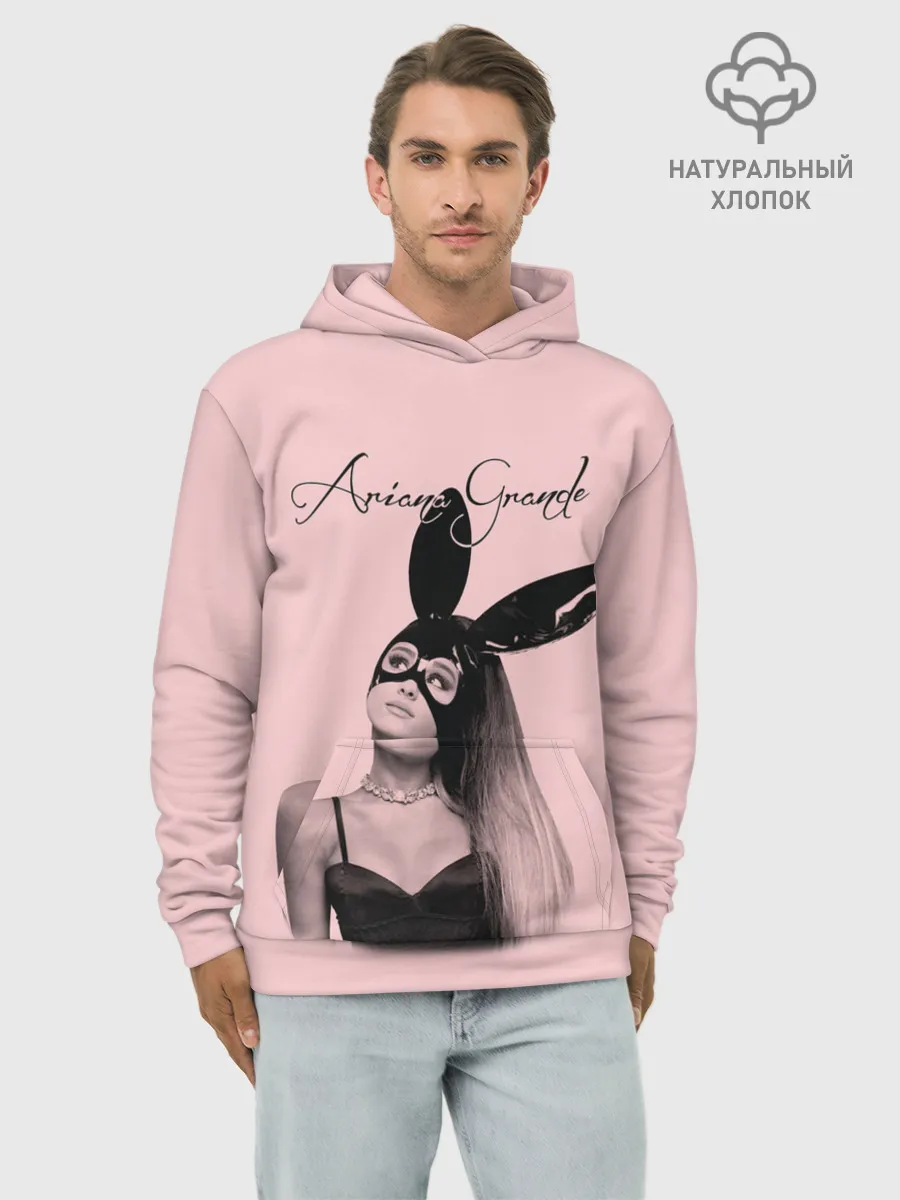 Худи мужской база хлопок / Ariana Grande