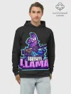 Худи мужской база хлопок / Fortnite LLAMA