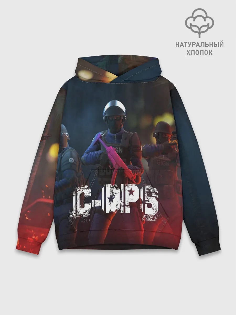 Худи мужской база хлопок / C-OPS