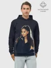 Худи мужской база хлопок / Ariana Grande
