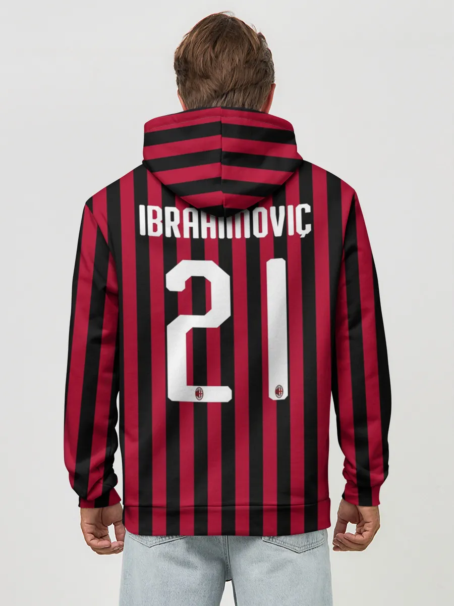 Худи мужской база хлопок / Ibrahimovic home 19-20