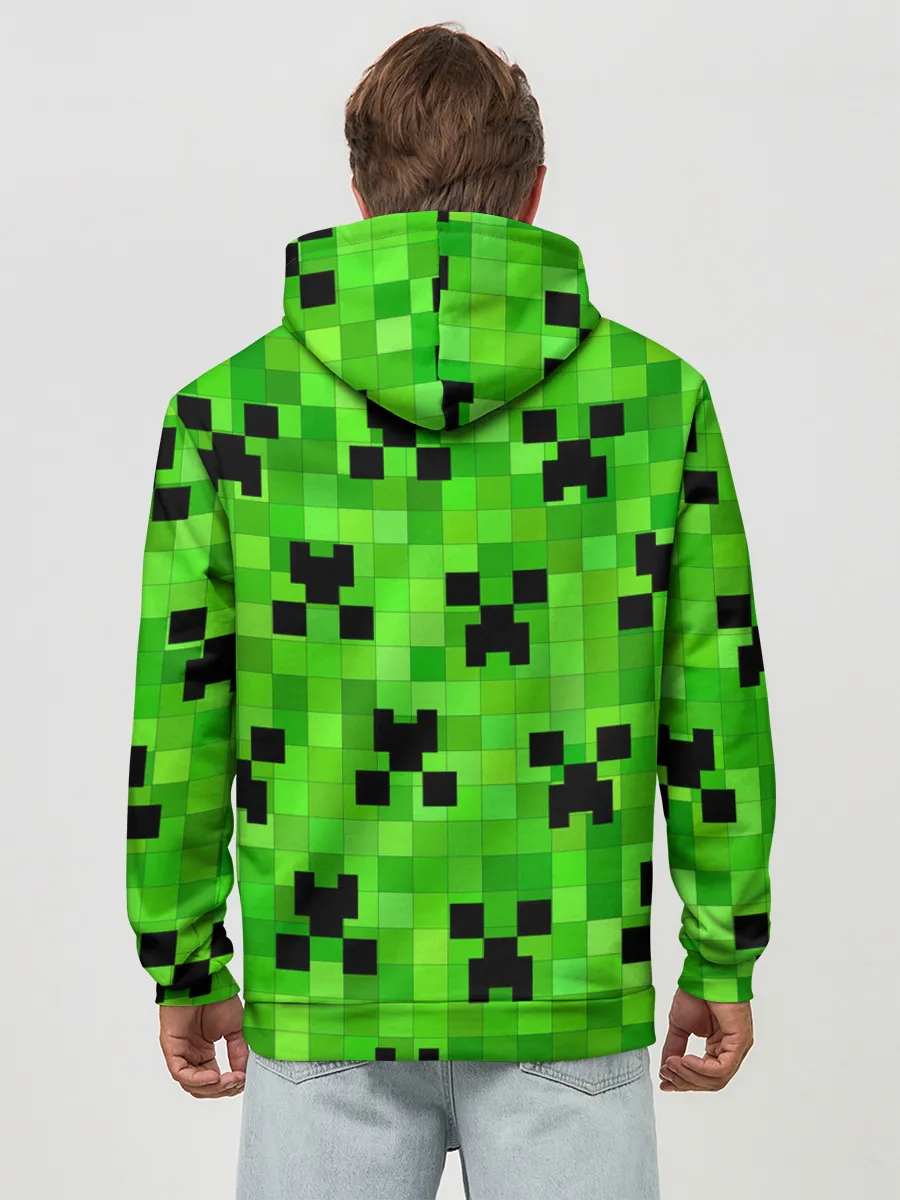 Худи мужской база хлопок / MINECRAFT | МАЙНКРАФТ