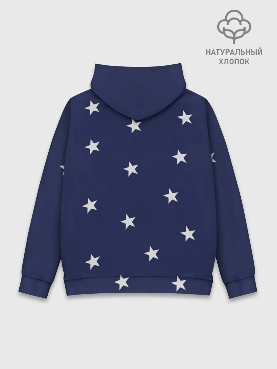 Худи мужской база хлопок / Небеса