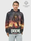 Худи мужской база хлопок / DOOM ETERNAL