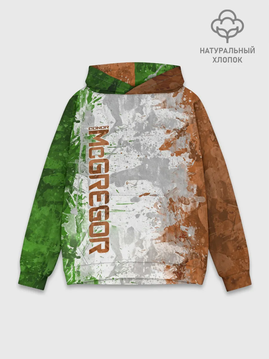Худи мужской база хлопок / Конор МакГрегор