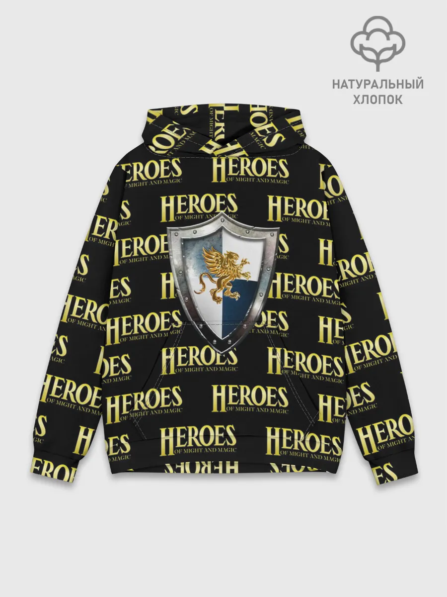 Худи мужской база хлопок / Heroes of Might and Magic