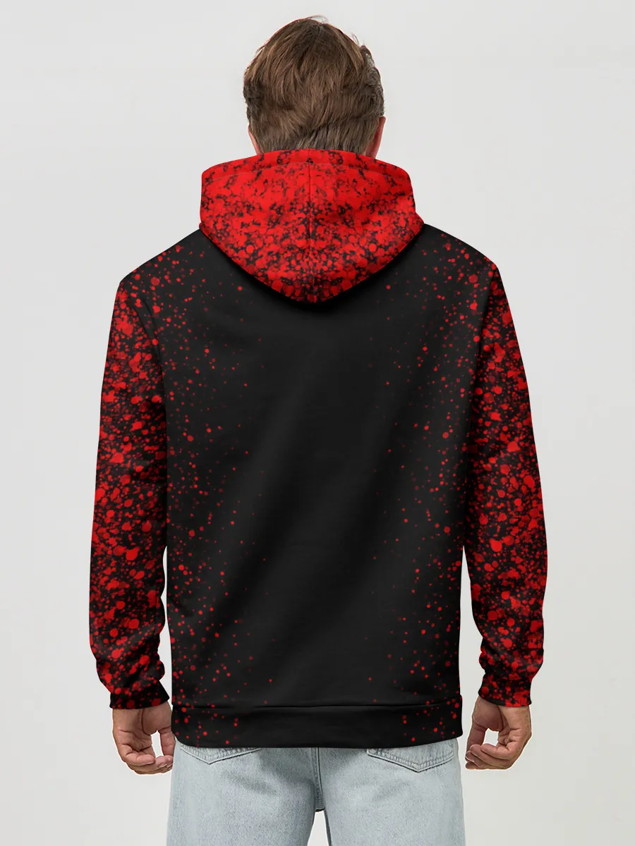 Худи мужской база хлопок / UNDERTALE CHARA